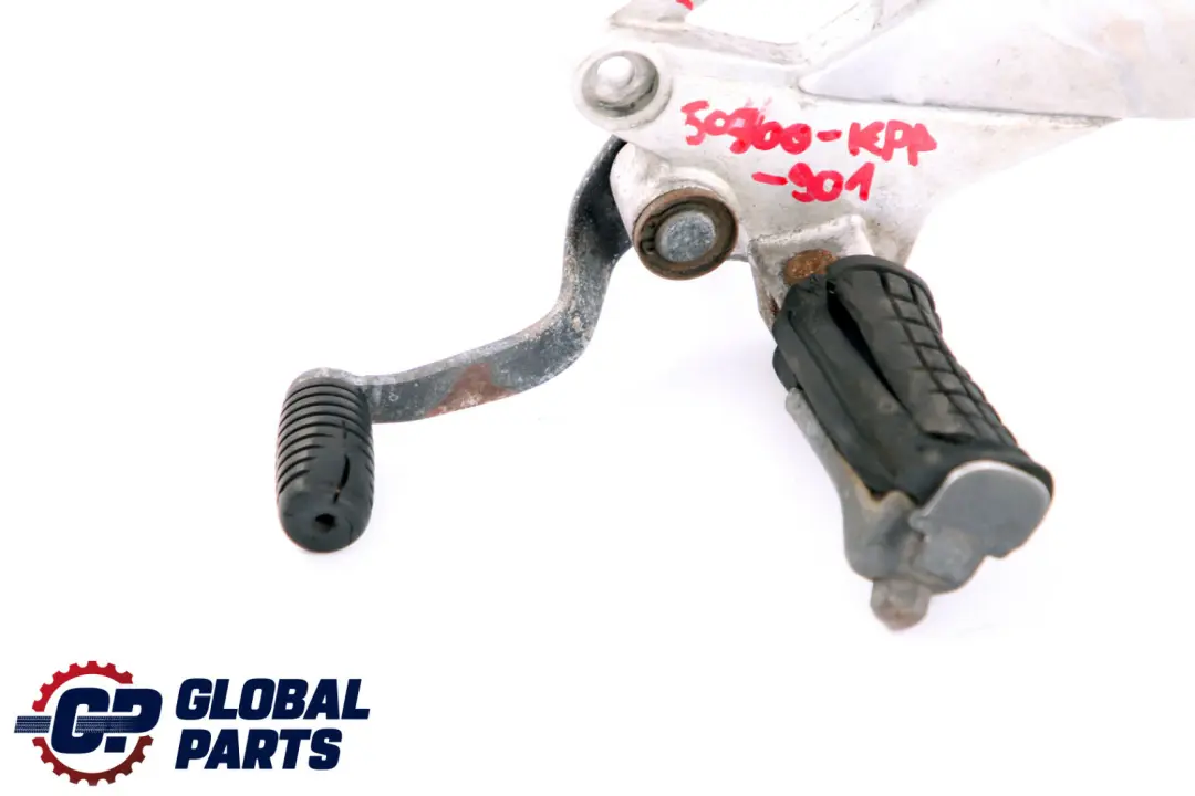 CBR 125R Left Footpeg Footrest Step Holder to Honda with Part number 50700-KPP-901 Honda CBR 125R Left Footpeg Footrest Step Holder - SKU 50700-KPP-901 - Part number 50700-KPP-901