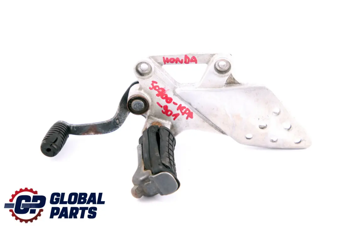 CBR 125R Links Fußraste Fußrastenanlag Halter für Honda mit Teilenummer 50700-KPP-901 Honda CBR 125R Links Fußraste Fußrastenanlag Halter - SKU 50700-KPP-901 - Teilenummer 50700-KPP-901