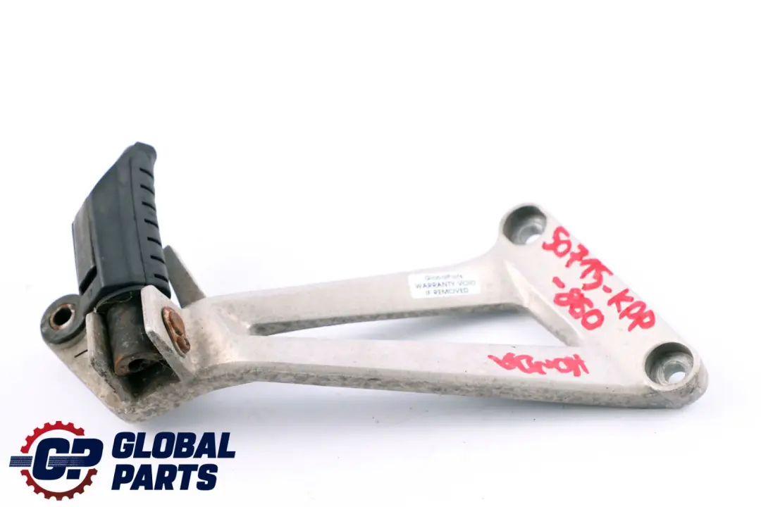 CBR 125R Right Footpeg Footrest Pillion Holder Bracket to Honda with Part number 50715-KPP-860 Honda CBR 125R Right Footpeg Footrest Pillion Holder Bracket - SKU 50715-KPP-860 - Part number 50715-KPP-860
