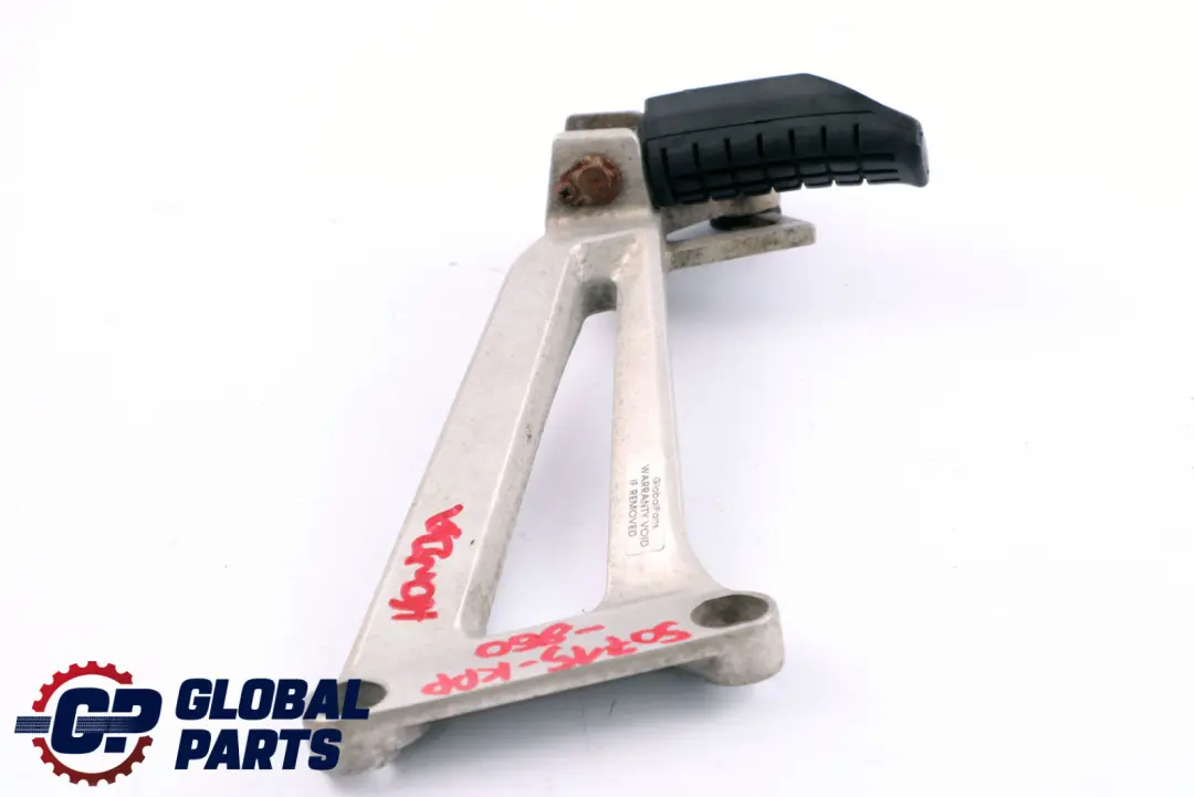 CBR 125R Rechts Fußraste Fußrastenanlag Halter Aufnahme für Honda mit Teilenummer 50715-KPP-860 Honda CBR 125R Rechts Fußraste Fußrastenanlag Halter Aufnahme - SKU 50715-KPP-860 - Teilenummer 50715-KPP-860