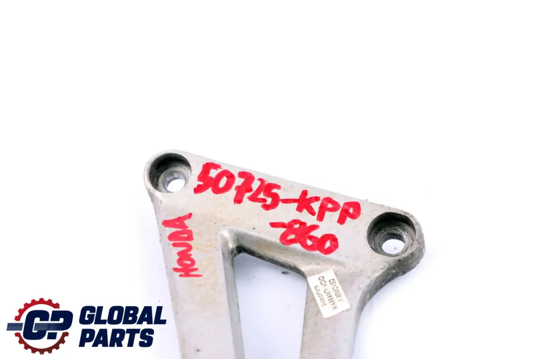 CBR 125R Left Footpeg Footrest Pillion Holder Bracket to Honda with Part number 50725-KPP-860 Honda CBR 125R Left Footpeg Footrest Pillion Holder Bracket - SKU 50725-KPP-860 - Part number 50725-KPP-860