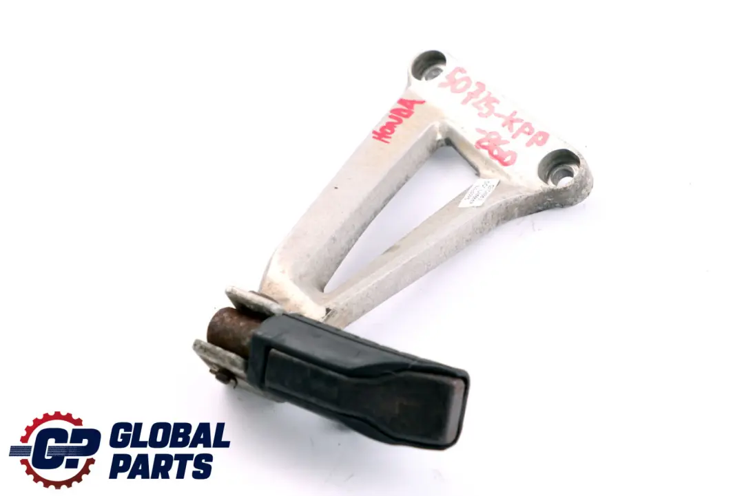 CBR 125R Left Footpeg Footrest Pillion Holder Bracket to Honda with Part number 50725-KPP-860 Honda CBR 125R Left Footpeg Footrest Pillion Holder Bracket - SKU 50725-KPP-860 - Part number 50725-KPP-860