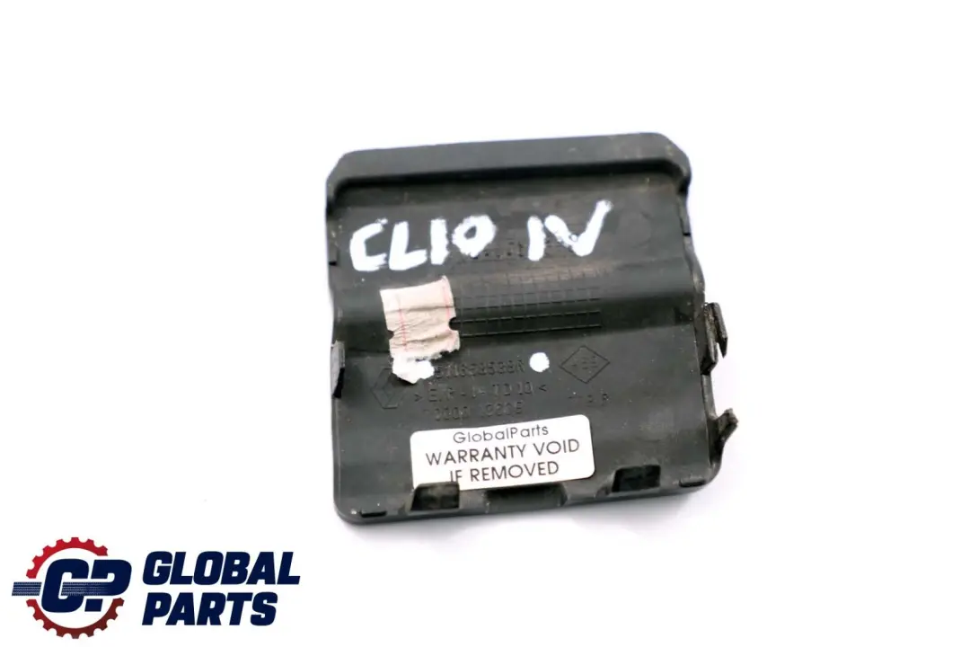 Bumper Towing Hitch Eye Cover Flap Black to Renault Clio IV Rear with Part number 511658538R Renault Clio IV Rear Bumper Towing Hitch Eye Cover Flap Black - SKU 511658538R - Part number 511658538R