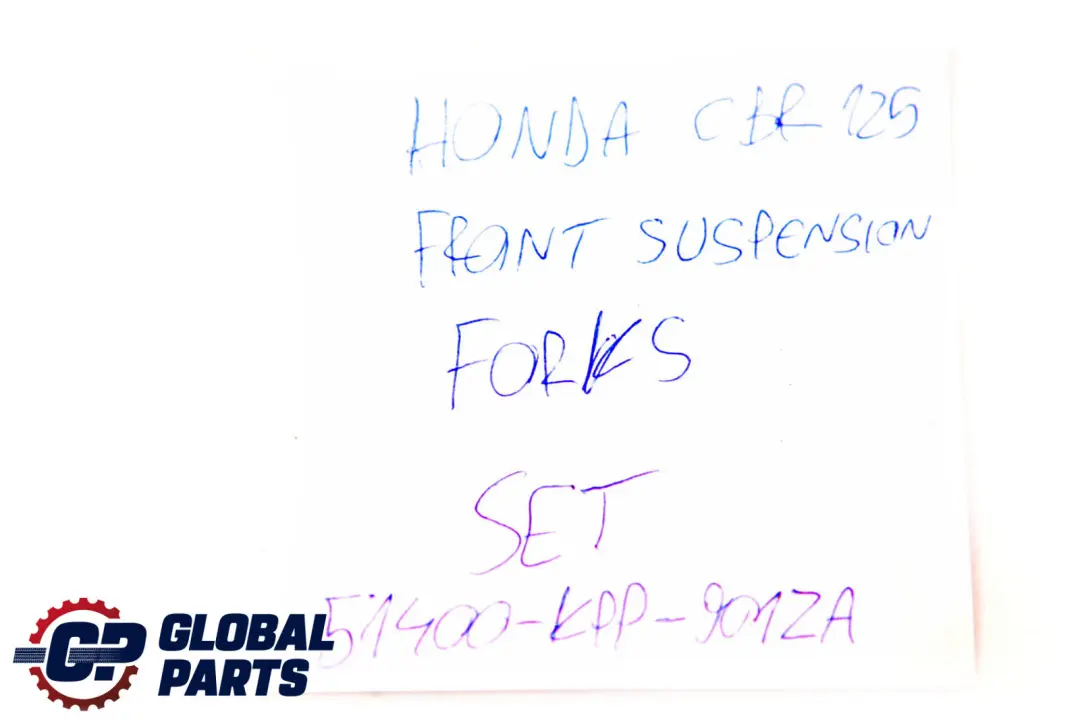 Honda CBR 125R Front Left Right N/O/S Suspension Fork Leg Shock Absorber Set - SKU 51400-KPP-901ZA - Part number 51400-KPP-901ZA