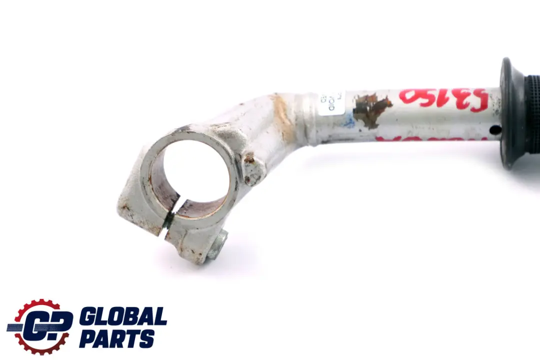 CBR 125R Left Handlebar Handle Bar Pipe Holder to Honda with Part number 53150-KTY-D30 Honda CBR 125R Left Handlebar Handle Bar Pipe Holder - SKU 53150-KTY-D30 - Part number 53150-KTY-D30