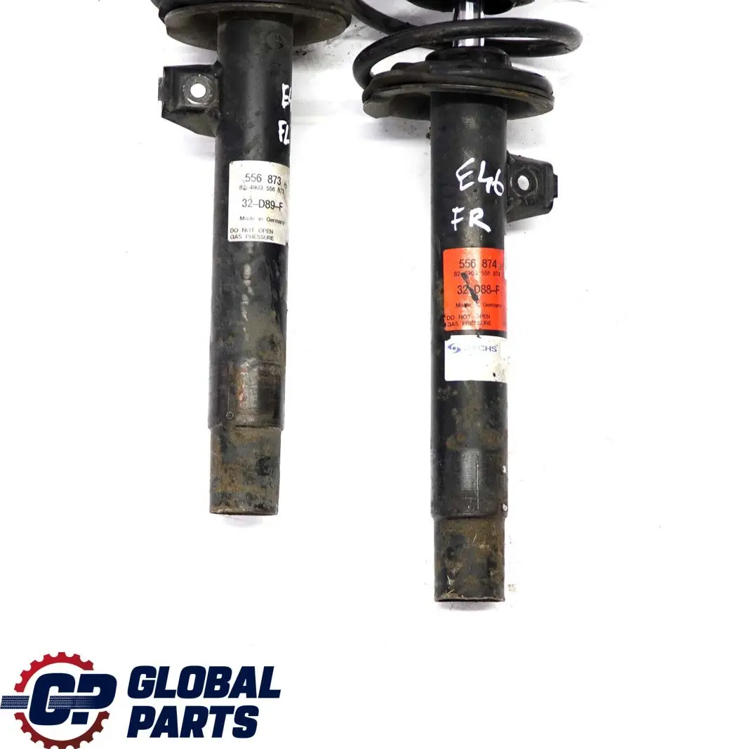 BMW 3 Reihe E46 Sachs Vorderachse Vorn Stoßdämpfer Links Rechts Set - SKU 556873 - Teilenummer 556873