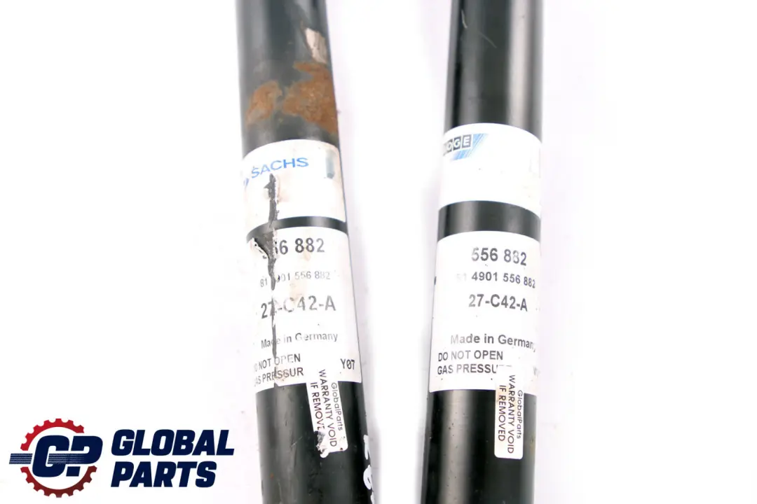 BMW 3 Reihe E46 Cabrio Sachs Hinterachse Stoßdämpfer Links Rechts Set - SKU 556882 - Teilenummer 556882