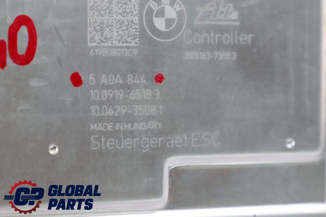BMW F40 DSC ESC Hidrofreno Unidad de Frenado Bomba - SKU 5A0A847 - Número de pieza 5A0A844