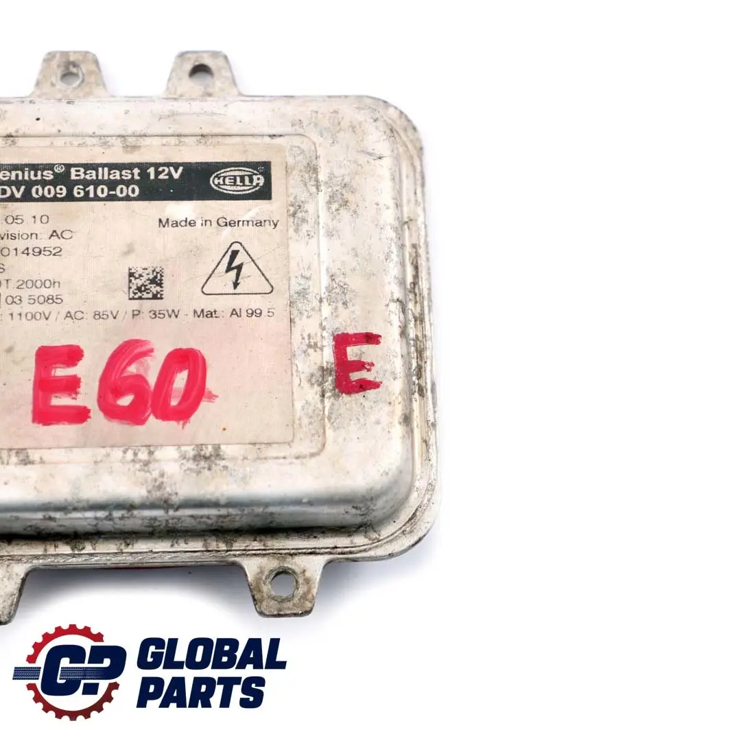 Módulo Balasto BMW E60 E70 E71 Control Nivel Faros 5DV 009 610-00 para con número de pieza 7248050 Módulo Balasto BMW E60 E70 E71 Control Nivel Faros 5DV 009 610-00 - SKU 5DV-009-610-00 - Número de pieza 7248050