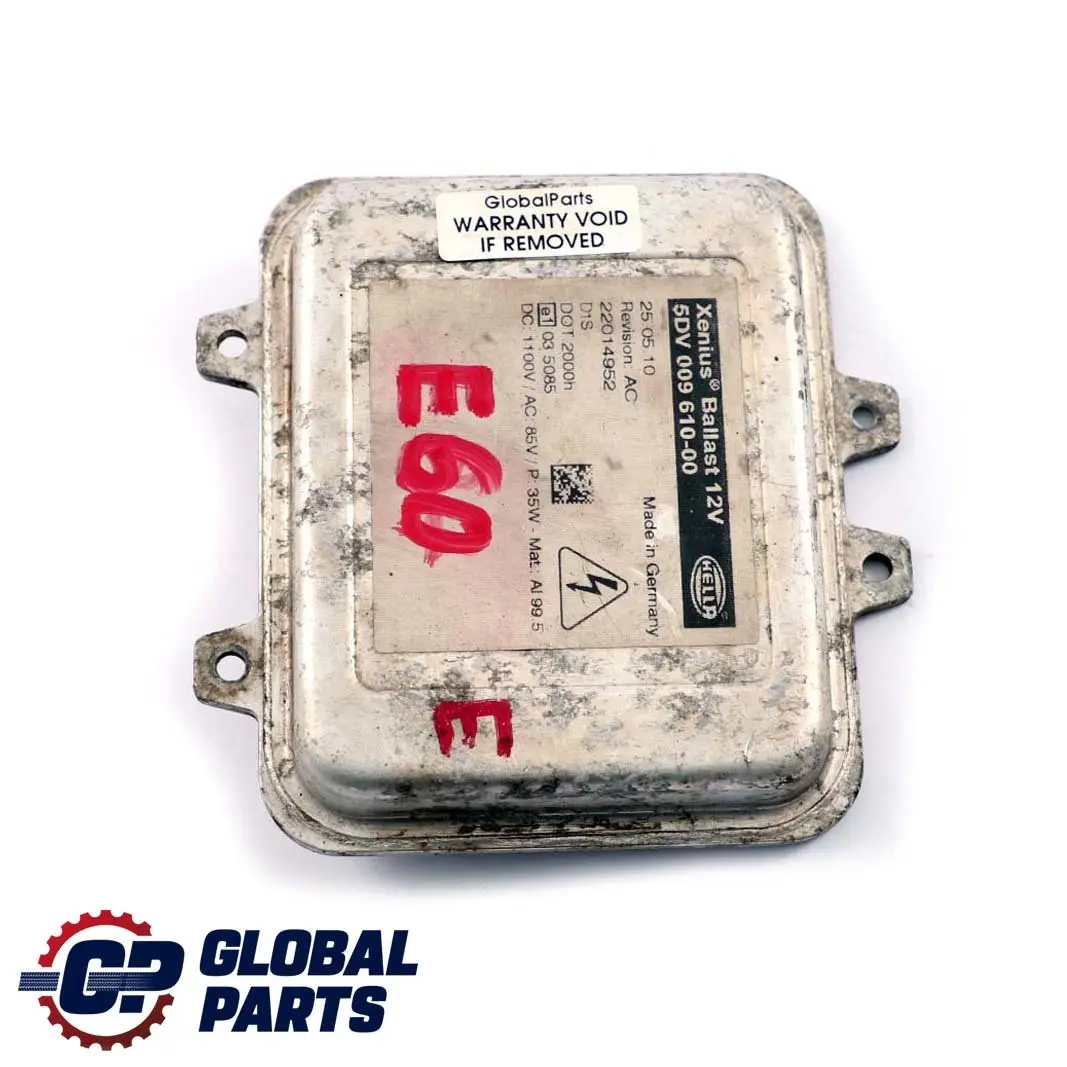 Module Ballast BMW E60 E70 E71 Contrôle Du Niveau Des Phares 5DV 009 610-00 pour à propos du numéro de pièce 7248050 Module Ballast BMW E60 E70 E71 Contrôle Du Niveau Des Phares 5DV 009 610-00 - SKU 5DV-009-610-00 - Numéro de pièce 7248050