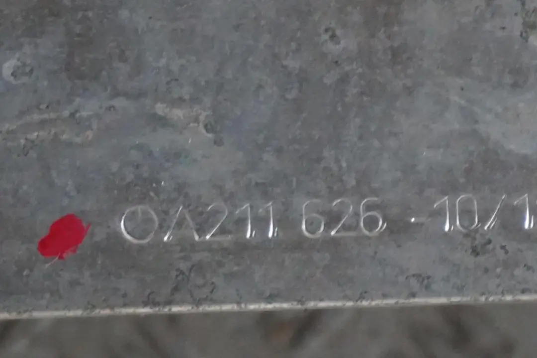 Mercedes-Benz E-Class W211 S211 Front Bumper Carrier Beam Support Bar to with Part number 6261055 Mercedes-Benz E-Class W211 S211 Front Bumper Carrier Beam Support Bar - SKU 6261055 - Part number 6261055