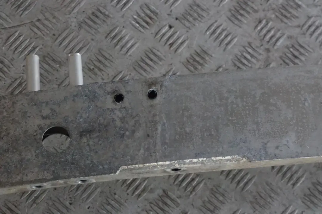 Mercedes-Benz E-Class W211 S211 Front Bumper Carrier Beam Support Bar to with Part number 6261055 Mercedes-Benz E-Class W211 S211 Front Bumper Carrier Beam Support Bar - SKU 6261055 - Part number 6261055