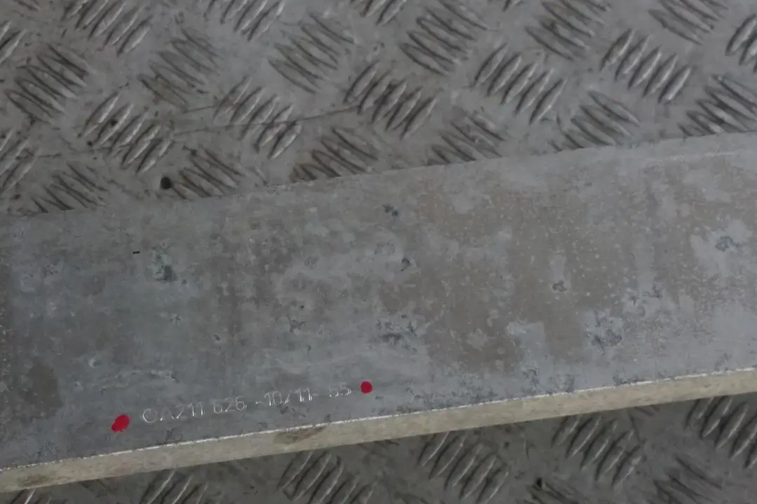 Mercedes-Benz E-Class W211 S211 Front Bumper Carrier Beam Support Bar to with Part number 6261055 Mercedes-Benz E-Class W211 S211 Front Bumper Carrier Beam Support Bar - SKU 6261055 - Part number 6261055