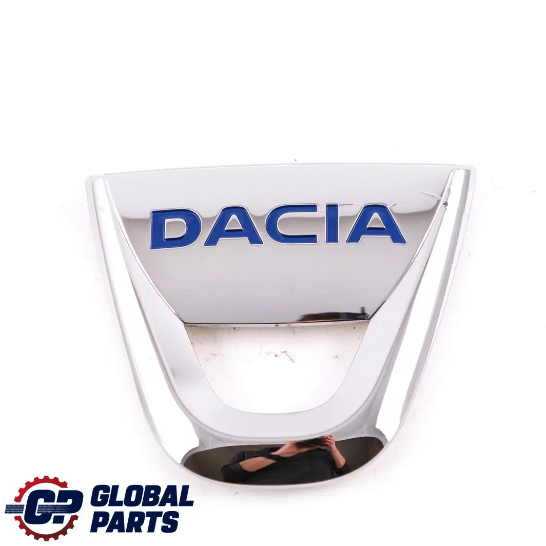 Dacia Duster II Sandero Engine Hood Bonnet Emblem Badge Logo Plaque to with Part number 628903146R Dacia Duster II Sandero Engine Hood Bonnet Emblem Badge Logo Plaque - SKU 628903146R - Part number 628903146R