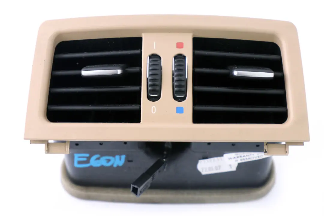 BMW 5er Reihe E60 E61 LCI Heckluftgitter Beige - SKU 64229112211 - Teilenummer 9112211