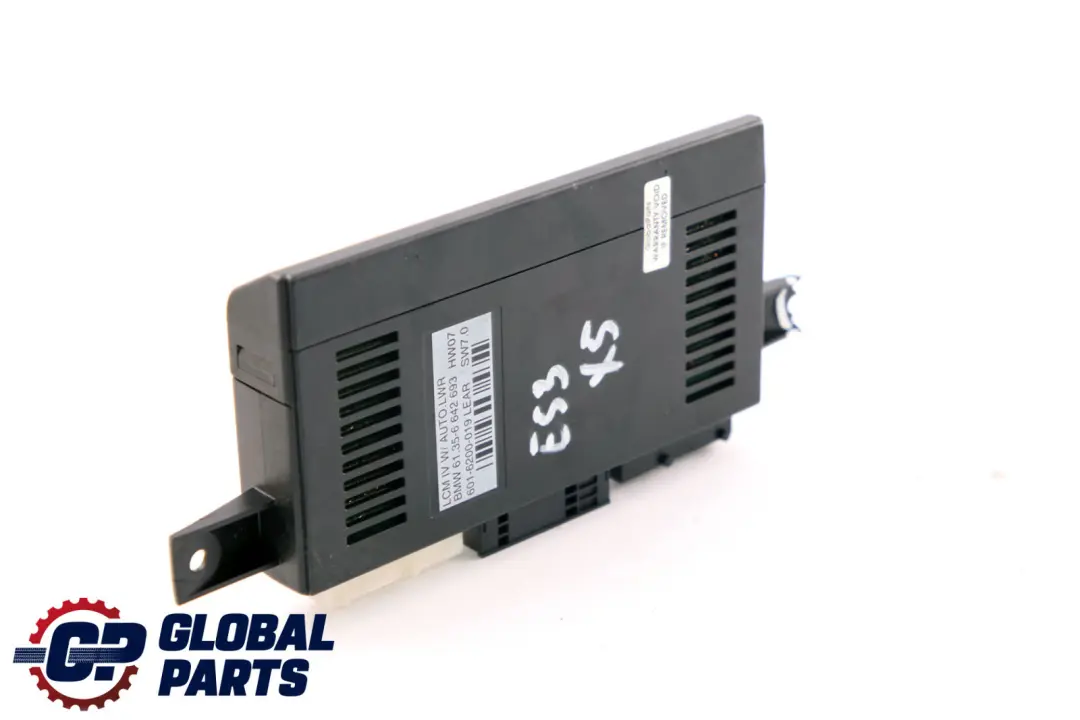 BMW X5 Series E53 Light Check Module Control Unit ECU Lear LCM IV LWR - SKU 6642693 - Part number 6642693