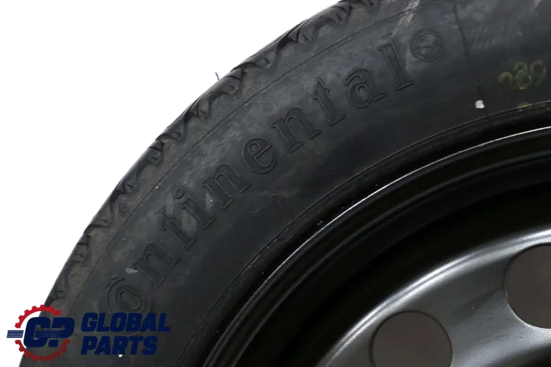 BMW E46 Kompakt Ersatzrad Stahl Schwarz 17" ET:30 3.5J 125/80 - SKU 6750007 - Teilenummer 6750007