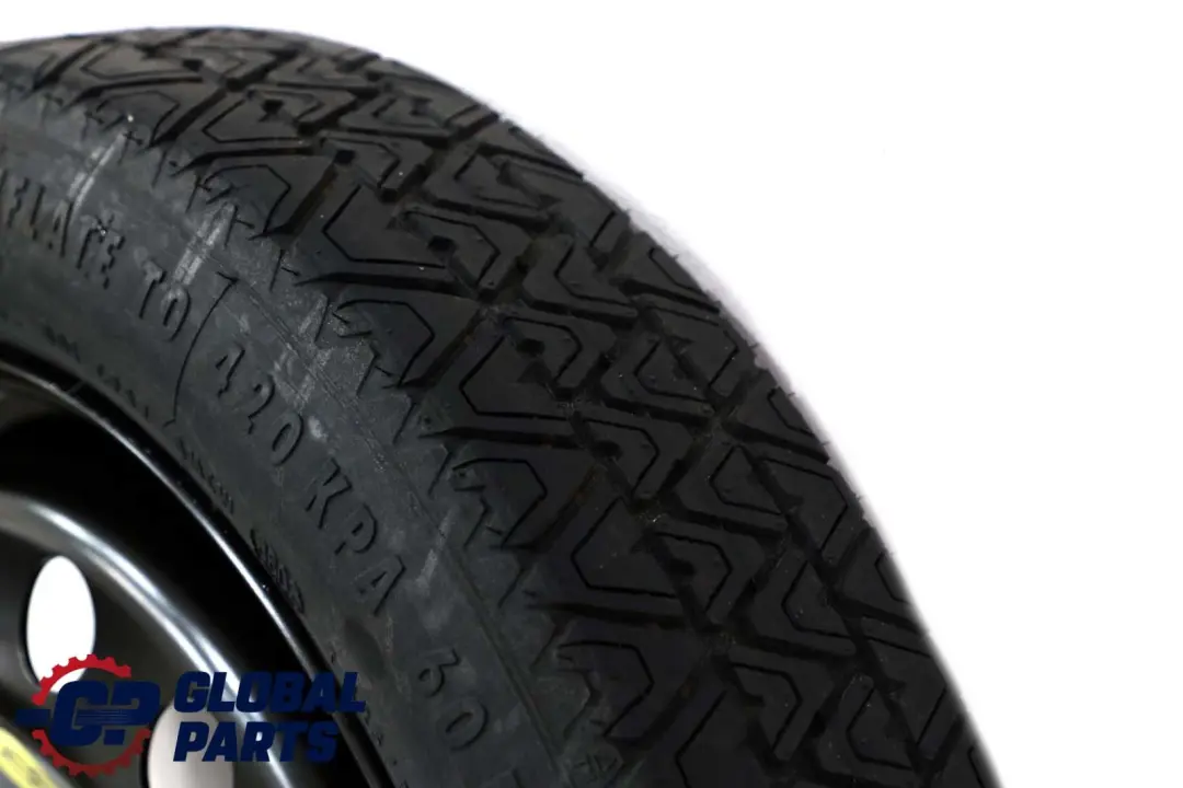 BMW E46 Compact Spare Wheel Steel Black 17" ET:30 3.5J 125/80 - SKU 6750007 - Part number 6750007
