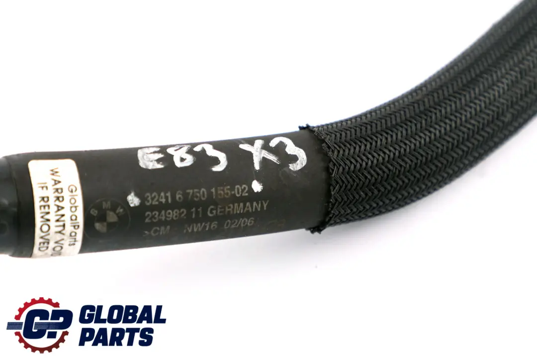 Oil Seperator Pipe Adapter Plate to BMW X3 Series E46 E83 with Part number 6750155 BMW X3 Series E46 E83 Oil Seperator Pipe Adapter Plate - SKU 6750155 - Part number 6750155