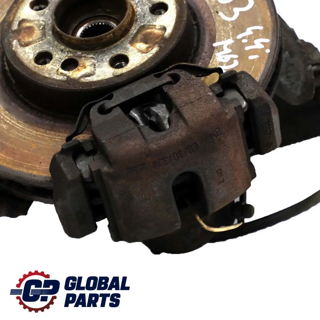 BMW X5 Series E53 4.4i Front Left Suspension Leg Axle Brake Disc Hub - SKU 6750359-1 - Part number 31336750359