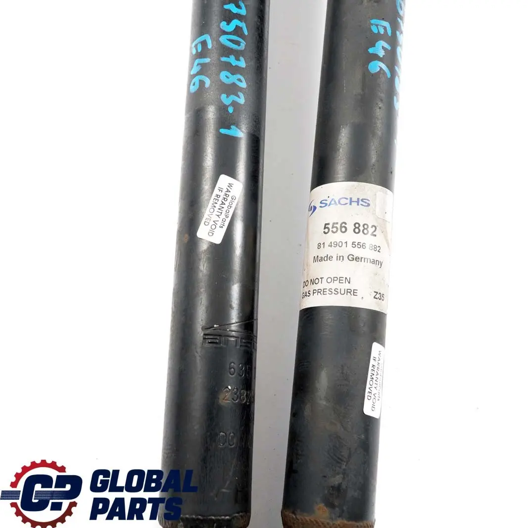 BMW 3 er E46 Kombi Touring Stoßdämpfer Anschler Sachs Hinten Set - SKU 6750783-1 - Teilenummer 6750783