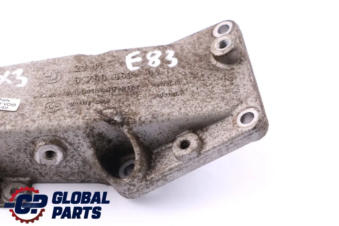 BMW X3 E46 E83 Petrol M54 Front Left N/S Engine Frame Mount - SKU 6750853 - Part number 6750853