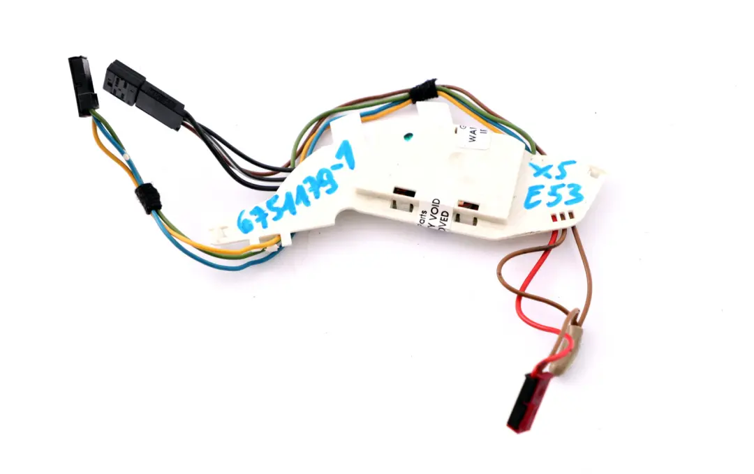 Steering Wheel Heater Electronics Control Unit Module to BMW X5 Series E53 with Part number 6751179 BMW X5 Series E53 Steering Wheel Heater Electronics Control Unit Module - SKU 6751179-1 - Part number 6751179