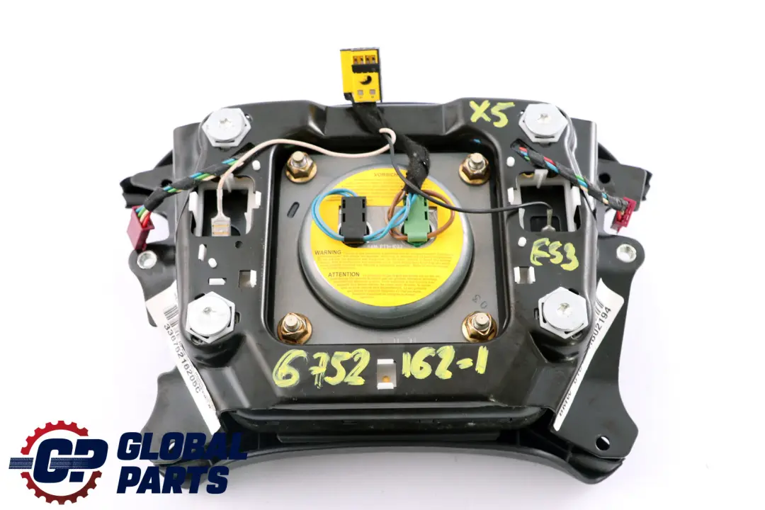 Airbag Frontale Lato Sriver Volante per BMW X5 E53 con numero di parte 6752162 BMW X5 E53 Airbag Frontale Lato Sriver Volante - SKU 6752162-1 - Numero di parte 6752162