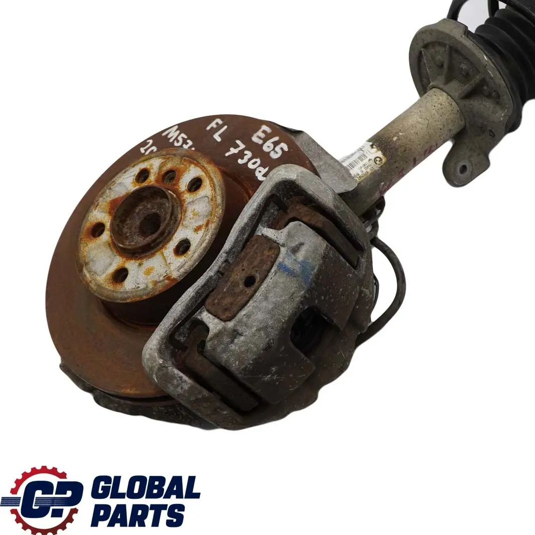 M57N Zwrotnica amortyzator lewy przód do BMW E65 730d o numerze 6786531 BMW E65 730d M57N Zwrotnica amortyzator lewy przód - SKU 6752597 - Numer Części 6786531