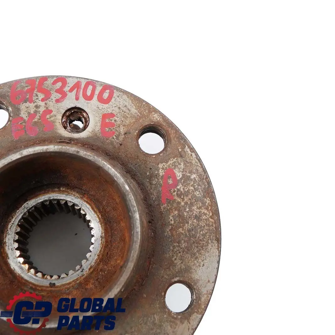 BMW 7 E65 E66 Essieu Arriere Mitnehmerflanschnabe Flanschnabe - SKU 6753100 - Numéro de pièce 6753100