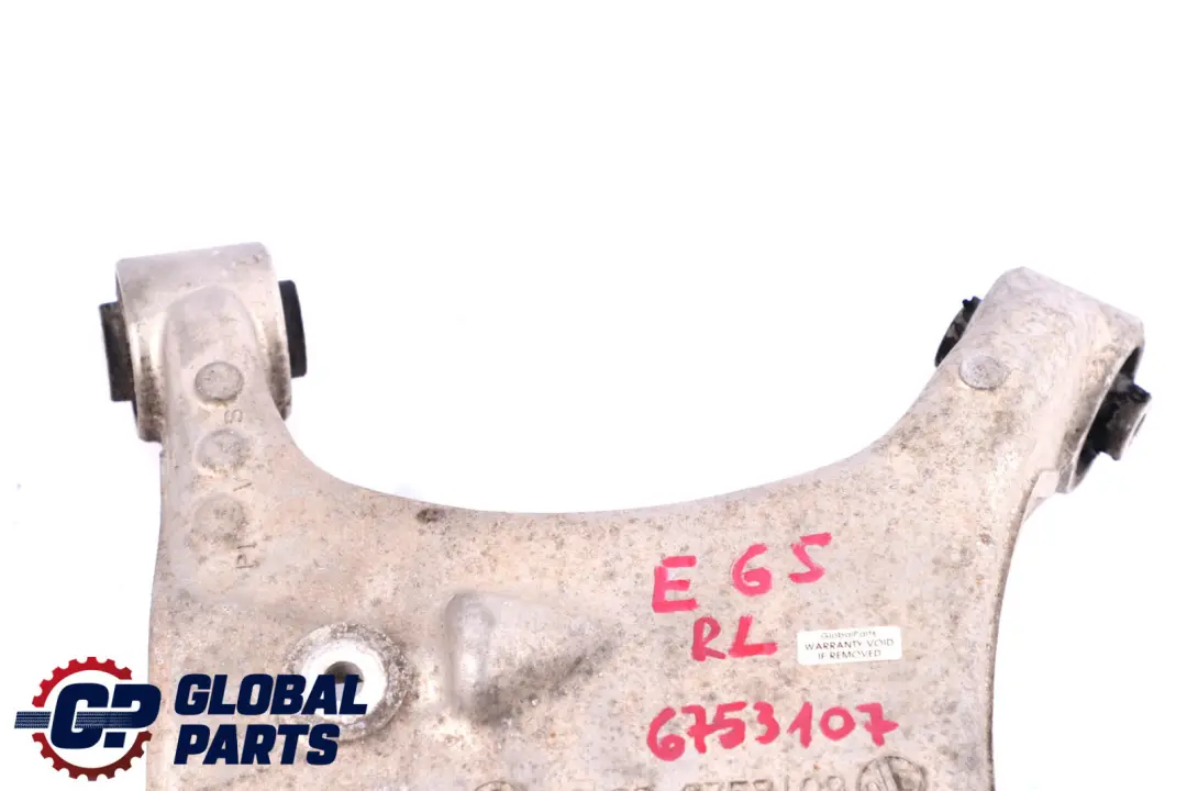 Wahacz Lewy Tył do BMW E65 E66 o numerze 6753107 BMW E65 E66 Wahacz Lewy Tył - SKU 6753107-1 - Numer Części 6753107