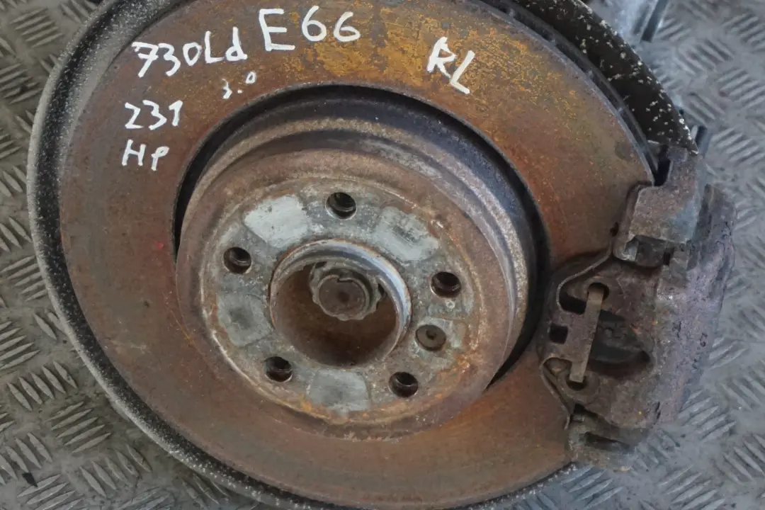 BMW 7 E66 730Ld M57N2 231HP Molla Sospensioni Posteriore SX Schwenklage - SKU 6753107 - Numero di parte 6753107