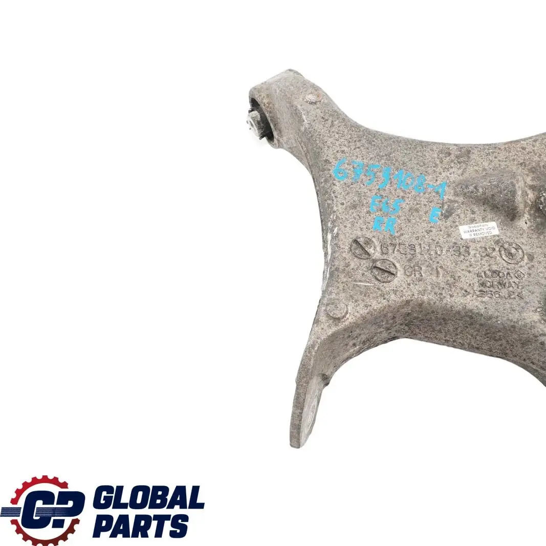 BMW E65 Wheel Carrier Swing Part Axle Support Rear Right O/S 6753110 - SKU 6753108-1 - Part number 6753108