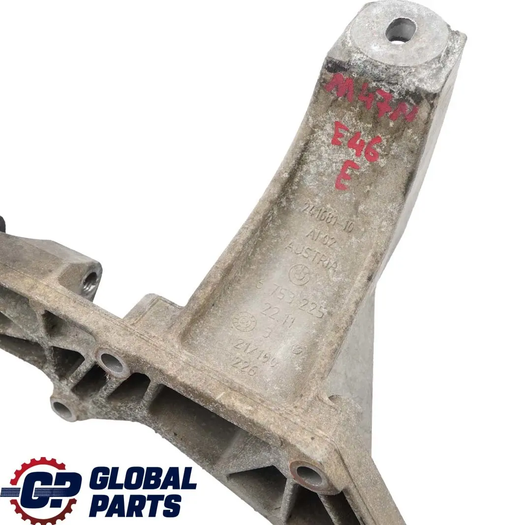 M47N Engine Supporting Mount Bracket Left N/S to BMW 3 Series E46 with Part number 6753225 BMW 3 Series E46 M47N Engine Supporting Mount Bracket Left N/S - SKU 6753225 - Part number 6753225