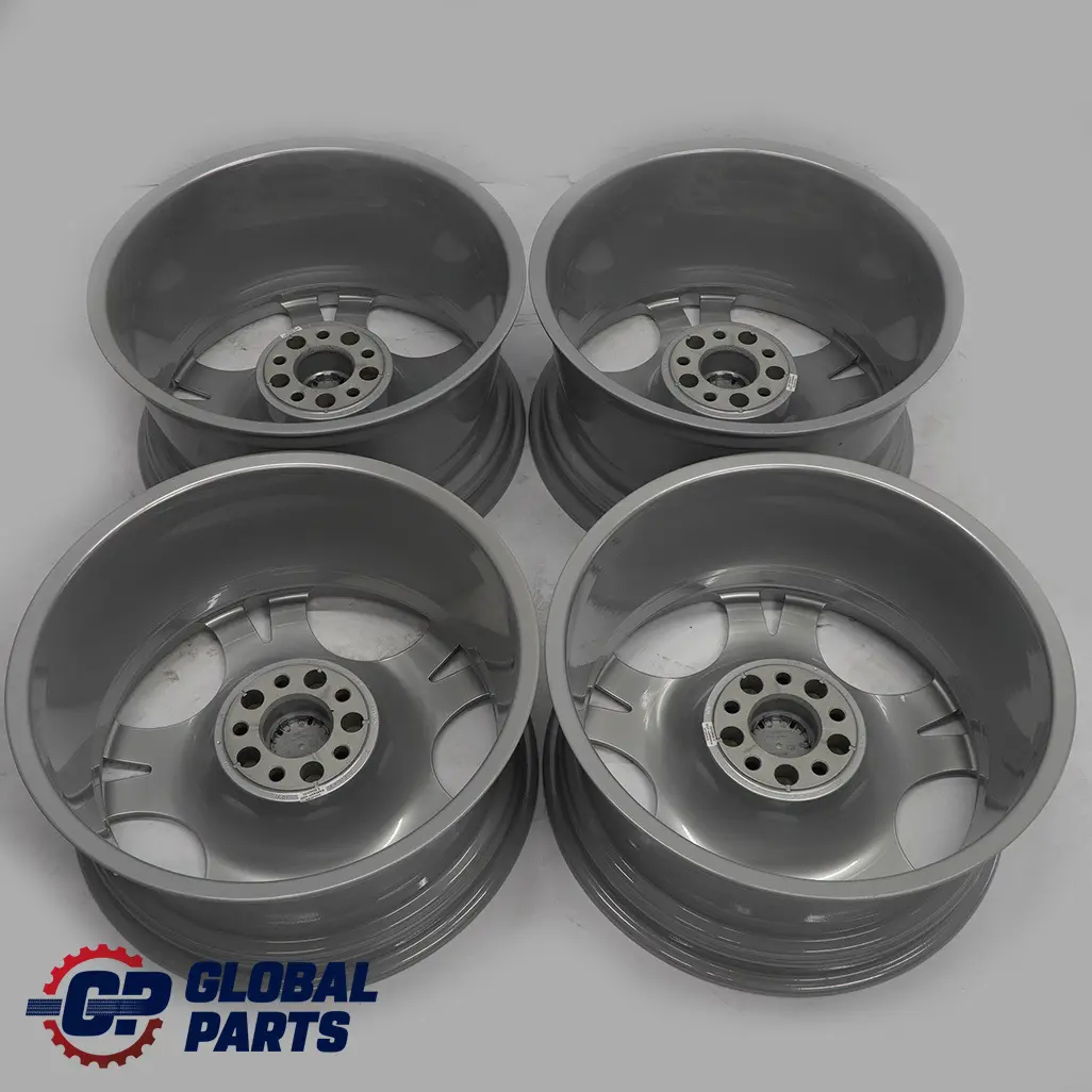 Complete Set 4x Alloy Wheel Rim 19" 9J/10J ET:24 Spider Spoke 92 to BMW E65 Silver with Part number 6753238/6754998 BMW E65 Silver Complete Set 4x Alloy Wheel Rim 19" 9J/10J ET:24 Spider Spoke 92 - SKU 6753238/6754998 - Part number 6753238/6754998