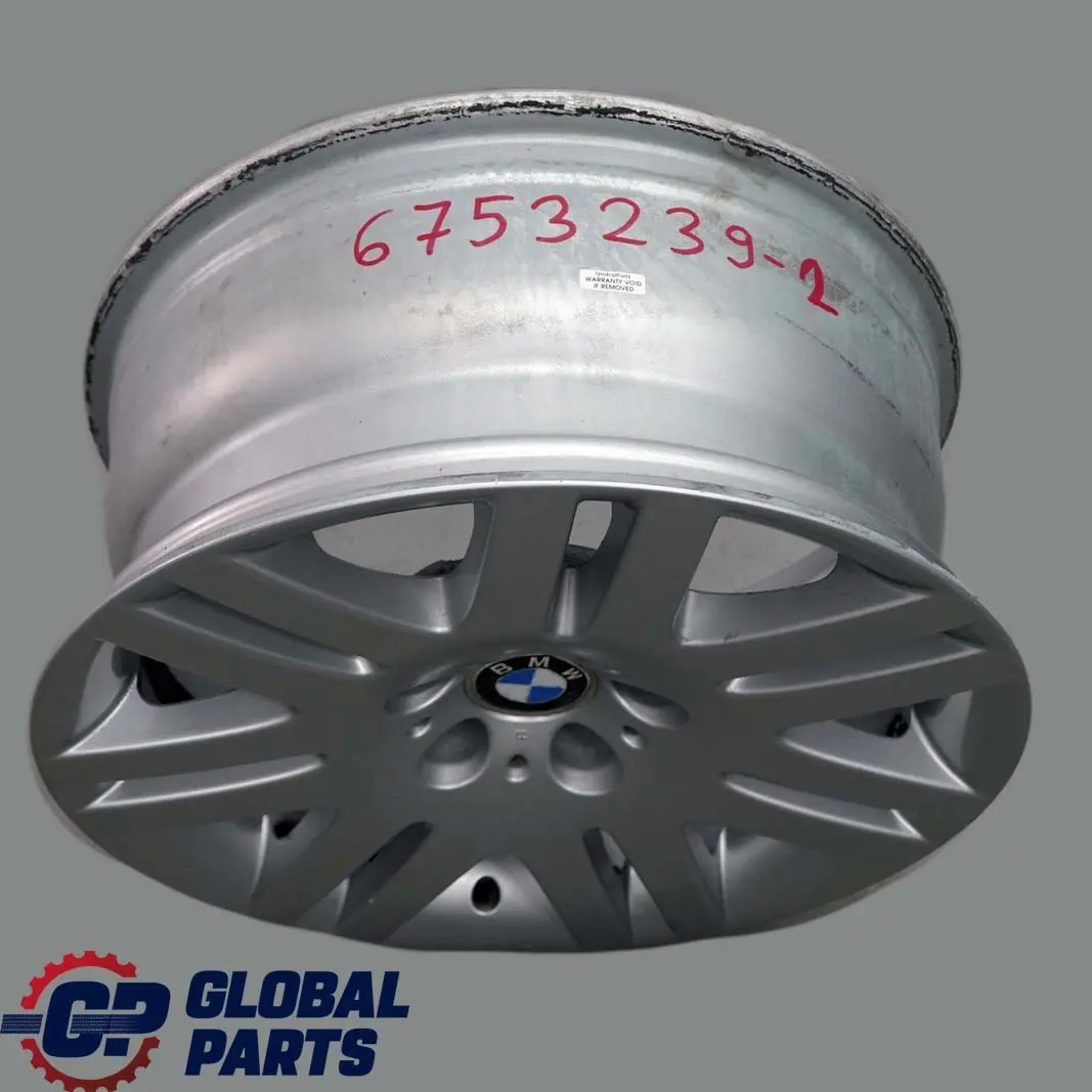 Alloy Rim 18" Double Spoke 93 ET:24 8J to BMW 7 Series E65 E66 Wheel with Part number 6753239 BMW 7 Series E65 E66 Wheel Alloy Rim 18" Double Spoke 93 ET:24 8J - SKU 6753239-2 - Part number 6753239