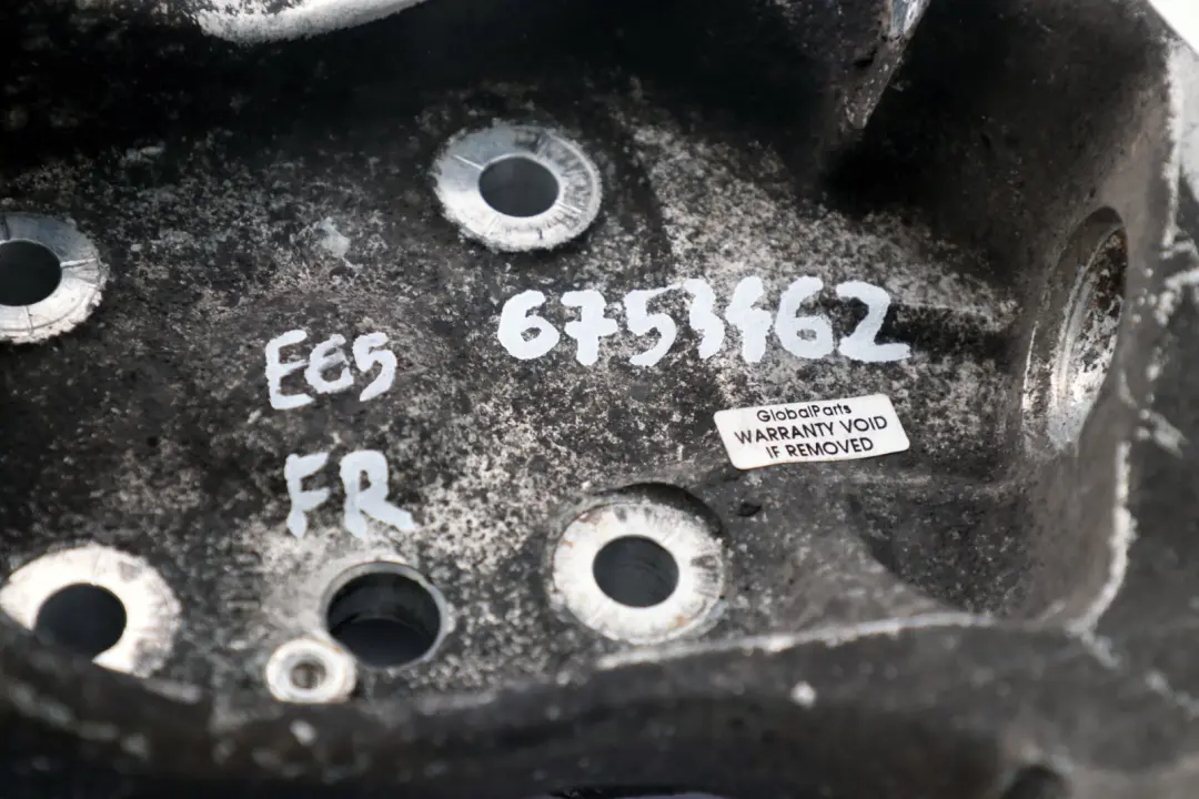 BMW 7 Series E65 E66 Front Right O/S Wheel Carrier Spindle Knuckle - SKU 6753462-1 - Part number 6753462