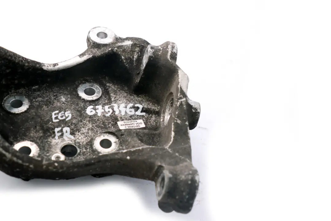 Fusée Axe Roue Avant Droite pour BMW E65 E66 à propos du numéro de pièce 6753462 BMW E65 E66 Fusée Axe Roue Avant Droite - SKU 6753462-1 - Numéro de pièce 6753462