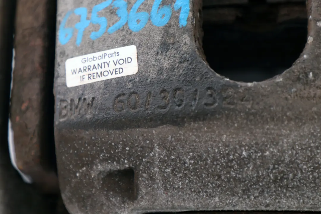 Front Right O/S Brake Caliper Housing Carrier 60/30/324 to BMW E60 E61 E63 E64 E65 with Part number 6753660 BMW E60 E61 E63 E64 E65 Front Right O/S Brake Caliper Housing Carrier 60/30/324 - SKU 6753660 - Part number 6753660