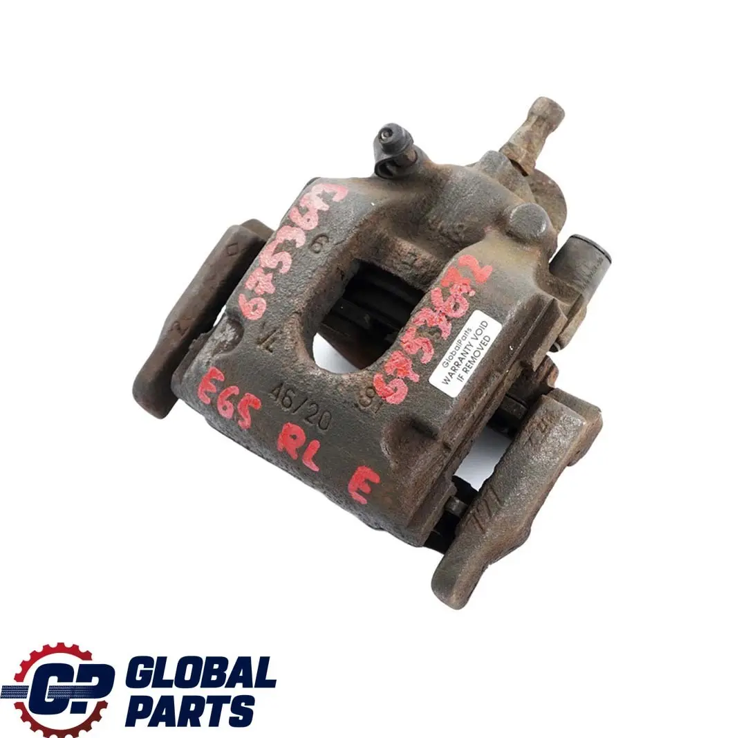 BMW Serie 7 E65 Alloggiamento pinza freno posteriore sinistra 46/20 - SKU 6753673 - Numero di parte 6753673