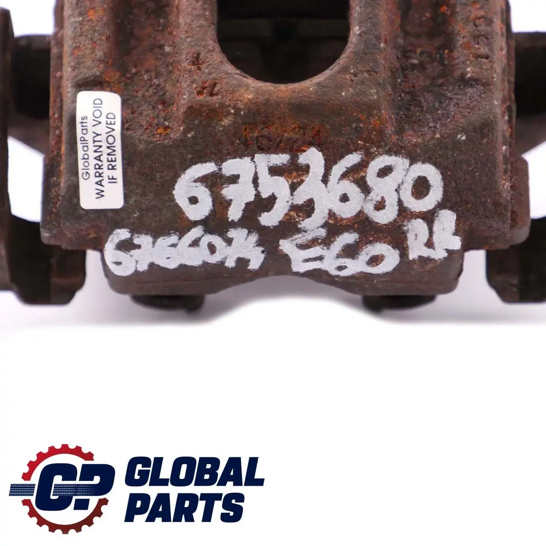 BMW E60 E63 530D 530I 645Ci Posteriore Destra Alloggiamento Pinza Freno 46/24 - SKU 6753680 - Numero di parte 6753680