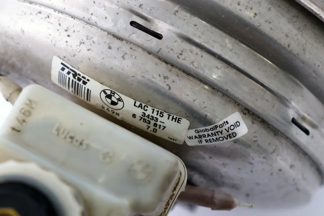 Braking Servo Unit Master Cylinder to BMW 7 Series E65 E66 Power with Part number 6753817 BMW 7 Series E65 E66 Power Braking Servo Unit Master Cylinder - SKU 6753817 - Part number 6753817