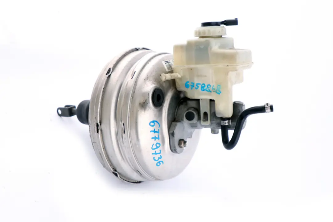 Braking Servo Unit Master Cylinder to BMW 7 Series E65 E66 Power with Part number 6753817 BMW 7 Series E65 E66 Power Braking Servo Unit Master Cylinder - SKU 6753817 - Part number 6753817