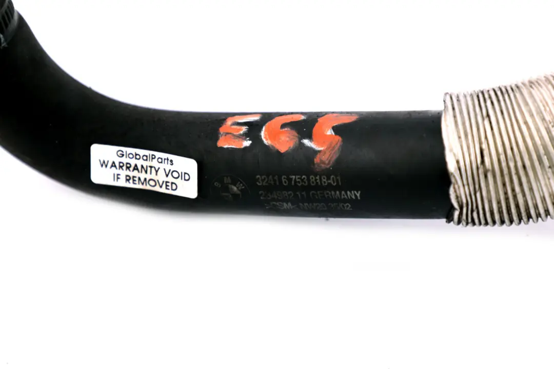 *BMW 7 er E65 E66 N62 Kühlerrücklaufleitung Hydrolenkung Dynamic Drive für mit Teilenummer 6753818 *BMW 7 er E65 E66 N62 Kühlerrücklaufleitung Hydrolenkung Dynamic Drive - SKU 6753818 - Teilenummer 6753818