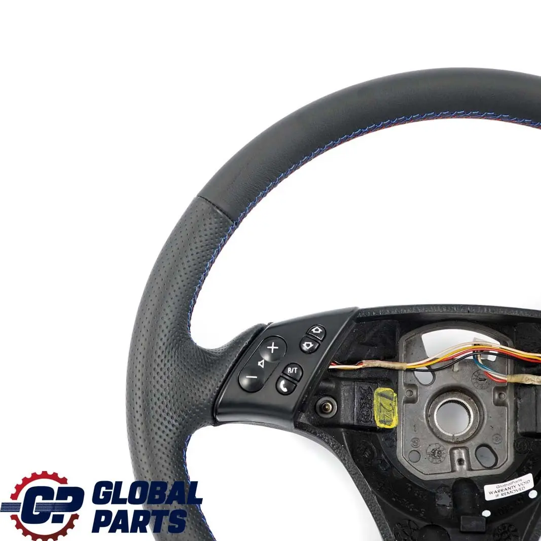 Neuf en Cuir Noir Sport Volant Sport M-DREIFARBIGE Fils pour BMW E46 à propos du numéro de pièce 6753943 BMW E46 Neuf en Cuir Noir Sport Volant Sport M-DREIFARBIGE Fils - SKU 6753943-1 - Numéro de pièce 6753943