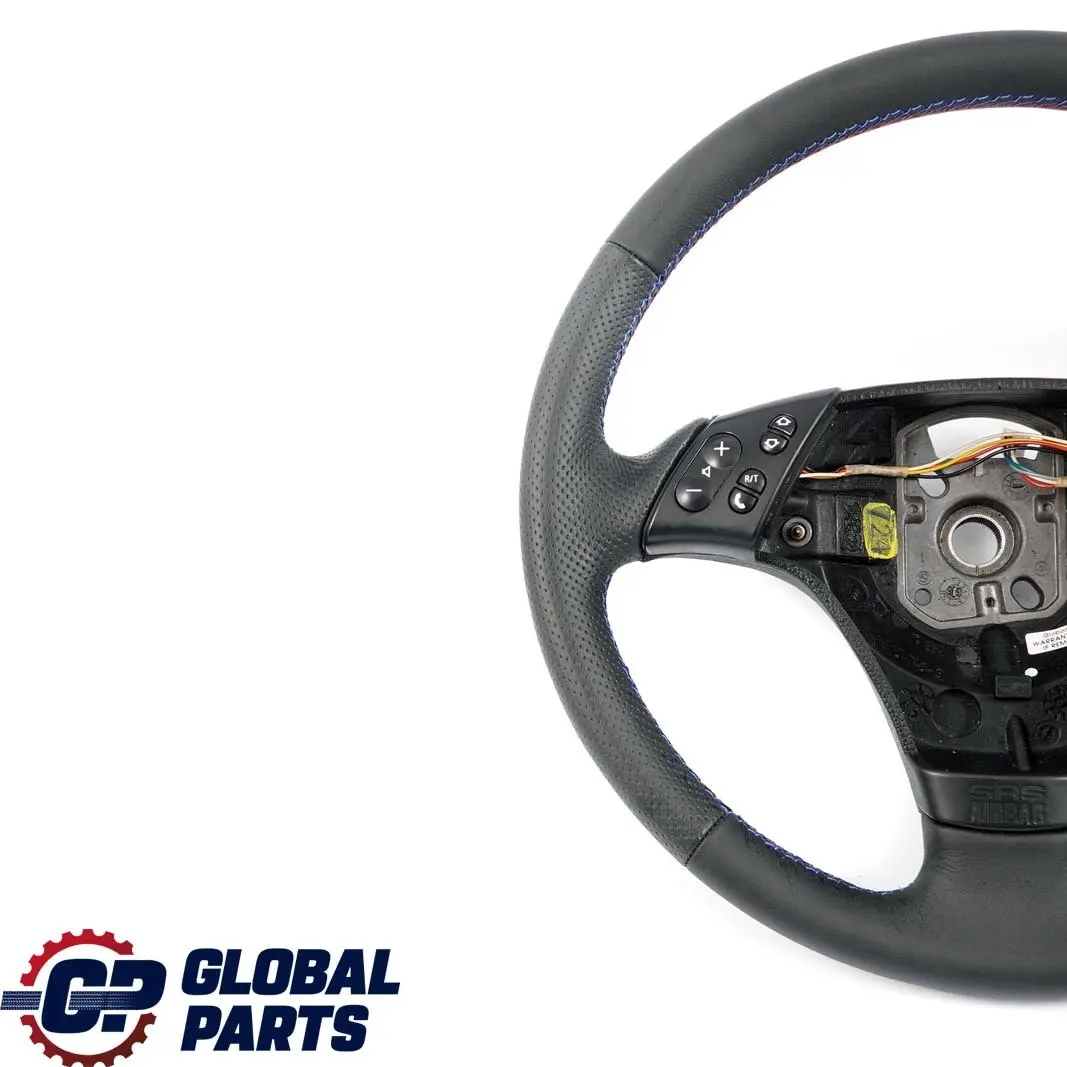 BMW E46 Neuf en Cuir Noir Sport Volant Sport M-DREIFARBIGE Fils - SKU 6753943-1 - Numéro de pièce 6753943