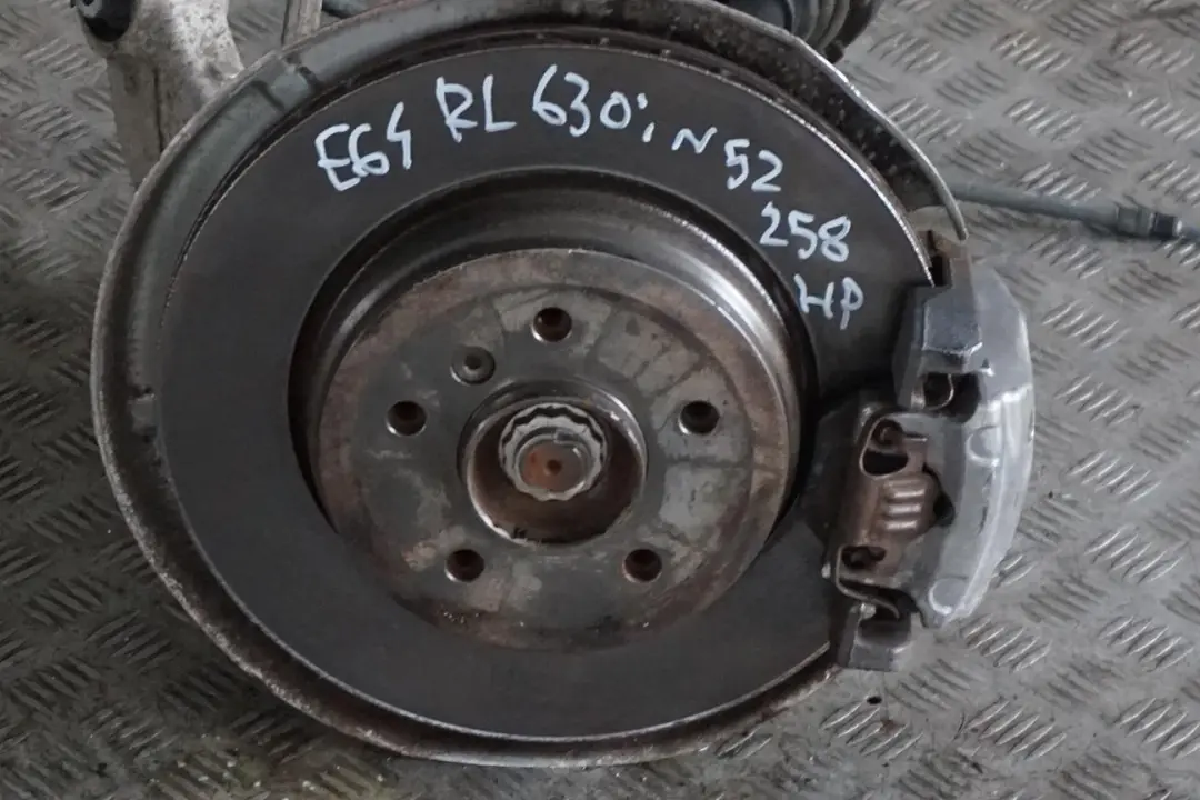 BMW 6 er E64 630i N52 Set Stoßdämpfer Federbein Schwenklager Hinten Links - SKU 6754557-3 - Teilenummer 6754557