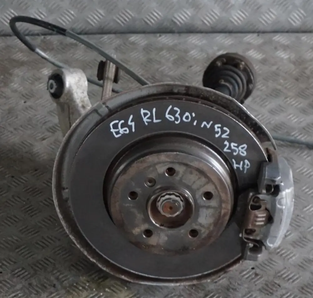 BMW 6 er E64 630i N52 Set Stoßdämpfer Federbein Schwenklager Hinten Links - SKU 6754557-3 - Teilenummer 6754557