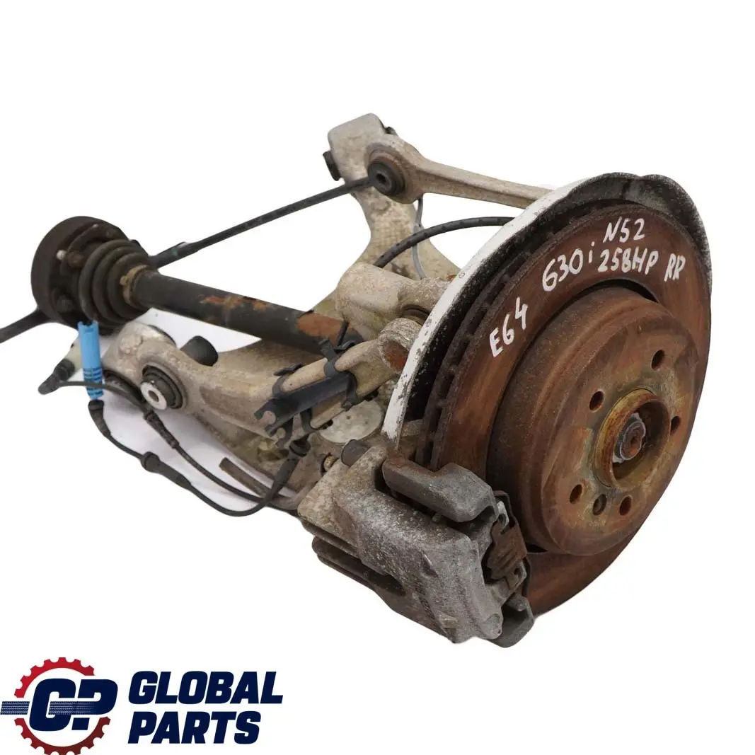 BMW 6 Series E64 630i N52 Rear Right O/S Suspension Hub Leg Brake Caliper Disc - SKU 6754558-1 - Part number 6754558