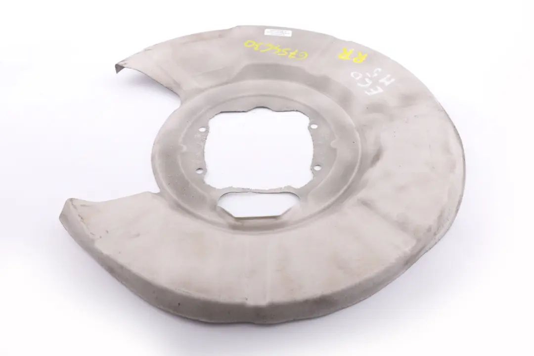 Right O/S Brake Disc Protection Plate to BMW 5 6 Series E60 M5 E63 M6 Rear with Part number 6754630 BMW 5 6 Series E60 M5 E63 M6 Rear Right O/S Brake Disc Protection Plate - SKU 6754630 - Part number 6754630